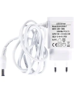 Lampada da scrivania a LED CENTAURUS con dimmer Metallo Bianco