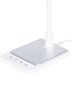 Lampada da scrivania a LED CENTAURUS con dimmer Metallo Bianco