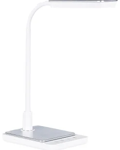 Lampada da scrivania a LED CENTAURUS con dimmer Metallo Bianco