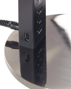Lampada da scrivania a LED CHAMAELEON con porta USB Metallo Ottone