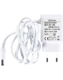 Lampada da scrivania a LED GRUS con dimmer Metallo Argento