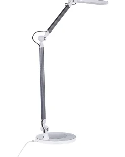 Lampada da scrivania a LED GRUS con dimmer Metallo Argento