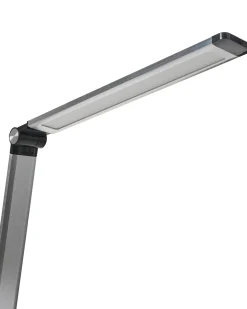 Lampada da scrivania a LED ENIF con Caricatore wireless Argento