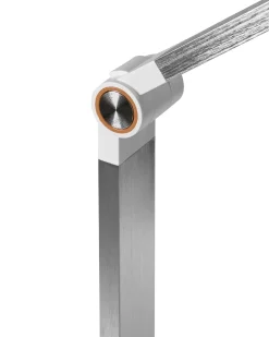 Lampada da scrivania a LED CAROY con Caricatore wireless Bianco