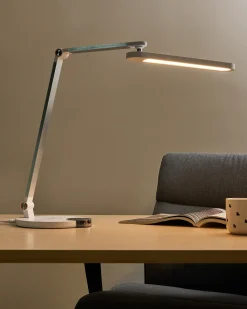 Lampada da scrivania a LED CAROY con Caricatore wireless Bianco