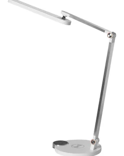 Lampada da scrivania a LED CAROY con Caricatore wireless Bianco