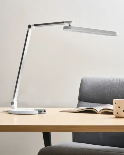 Lampada da scrivania a LED CAROY con Caricatore wireless Bianco