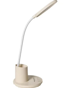 Lampada da scrivania a LED VELA con dimmer Beige chiaro