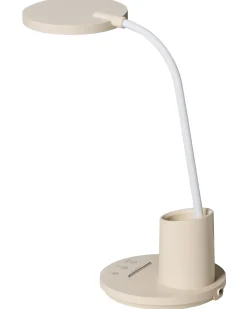 Lampada da scrivania a LED VELA con dimmer Beige chiaro