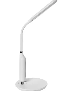 Lampada da scrivania a LED CYGNUS con dimmer Metallo Bianco