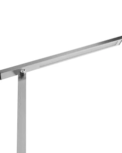 Lampada da scrivania a LED CETUS con dimmer Argento