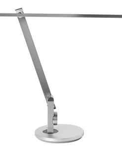 Lampada da scrivania a LED CETUS con dimmer Argento
