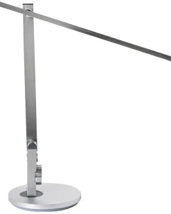 Lampada da scrivania a LED CETUS con dimmer Argento