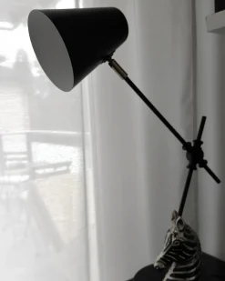 Lampada da scrivania HORTON Regolabile Metallo Nero