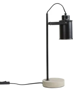 Lampada da scrivania MUNDAKA Regolabile Metallo Nero