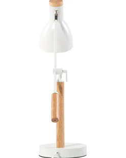 Lampada da scrivania PECKOS Regolabile Metallo Bianco