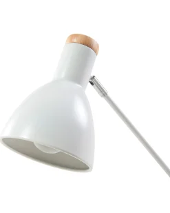 Lampada da scrivania PECKOS Regolabile Metallo Bianco