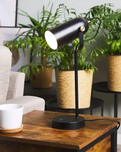 Lampada da scrivania TYRIA Regolabile Metallo Nero