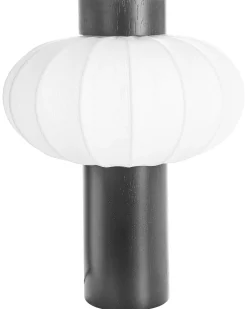 Lampada da tavolo ABENS Legno Nero