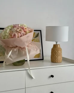 Lampada da tavolo BALAO Ceramica Giallo