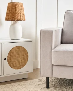 Lampada da tavolo BARTANG Ceramica Bianco