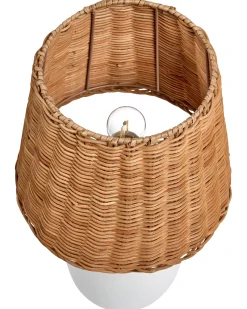 Lampada da tavolo BARTANG Ceramica Bianco