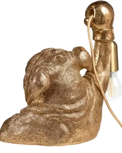 Lampada da tavolo Cane MIKE Oro