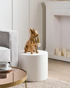 Lampada da tavolo Cane ROCCO Oro