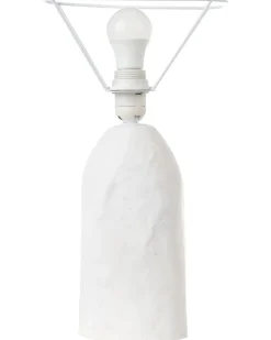 Lampada da tavolo CARRASCO Cartapesta Bianco