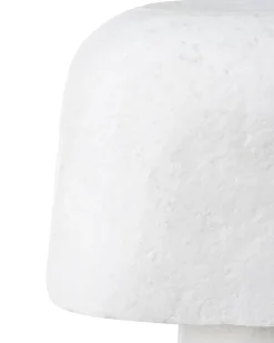 Lampada da tavolo CARRASCO Cartapesta Bianco