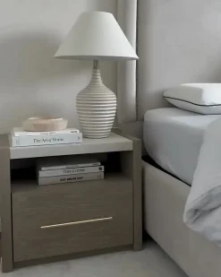 Lampada da tavolo CELESTE Ceramica Beige
