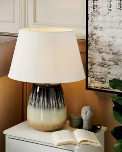 Lampada da tavolo CIDRA Ceramica Multicolore