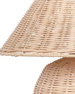 Lampada da tavolo CINDER Rattan Naturale