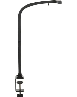 Lampada da tavolo con morsetto a LED AURIGA con sensore di movimento Metallo Nero