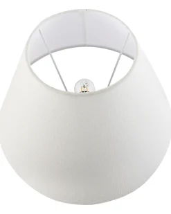 Lampada da tavolo DIOGO Porcellana Bianco