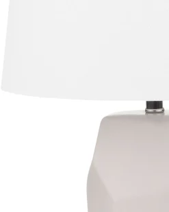 Lampada da tavolo ELIA Ceramica Rosa pastello