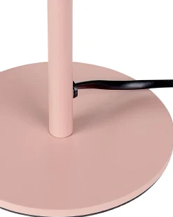 Lampada da tavolo MORUGA Metallo Rosa