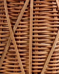 Lampada da tavolo NILWALA Rattan Naturale