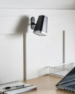 Lampada da tavolo senza fili a LED MUSCA con dimmer Nero