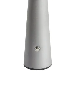Lampada da tavolo senza fili a LED AGUSAN con dimmer Metallo Grigio