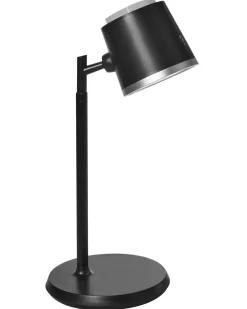 Lampada da tavolo senza fili a LED LIBRA con dimmer Nero