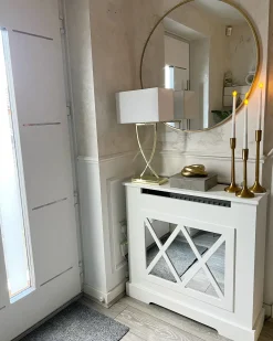 Lampada da tavolo YASUNI Metallo Bianco/Oro