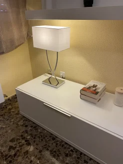 Lampada da tavolo YASUNI Metallo Bianco/Oro