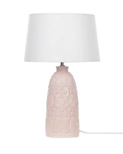 Lampada da tavolo ZARIMA Ceramica Rosa