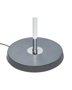 Lampada da terra a LED ANDROMEDA con dimmer Metallo Argento