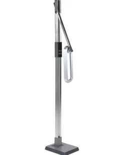 Lampada da terra a LED AQUARIUS con dimmer Metallo Argento