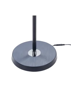 Lampada da terra a LED ARIES con telecomando con dimmer Metallo Nero
