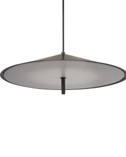 Lampada da terra a LED COMALIE Metallo Nero