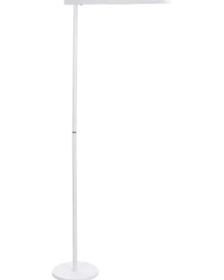 Lampada da terra a LED PERSEUS Metallo Bianco