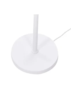 Lampada da terra a LED PERSEUS Metallo Bianco